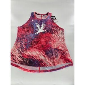 Women's Nike Training Tank Luxe Top Olympics 2024 Size XLarge XL FN0965 645 New